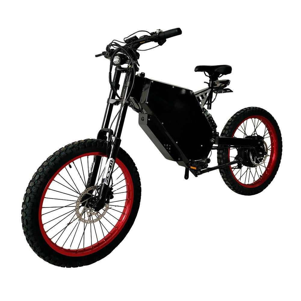 SS30 72V 5000W 40AH Electric Stealth Bomber Bike | 50 mph Pedal Assist Ebike