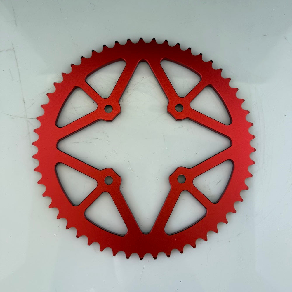 Premium 53T Aluminum Alloy Rear Sprocket for E-Bikes & Motorcycles (428 Chain)