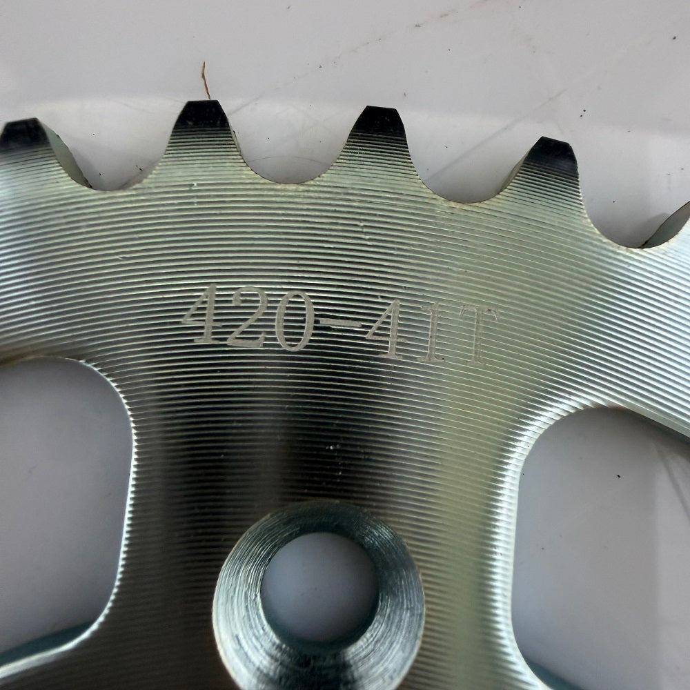 41T CNC Steel Rear Sprocket (420 Chain)