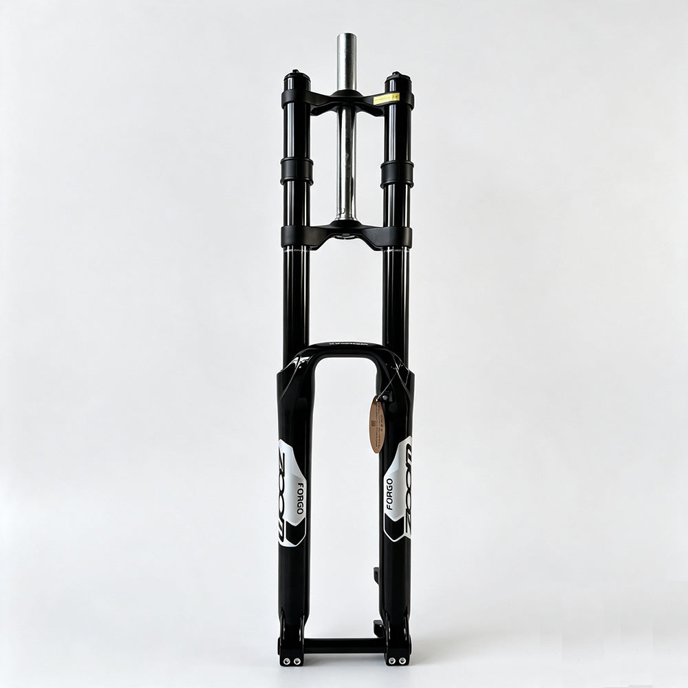 ZOOM 680DH Bike Front Fork 26/27.5/29 inch Dual Shoulder Downhill Oil Spring Soft-Hard Adjustment Alloy Crown Disc Brake