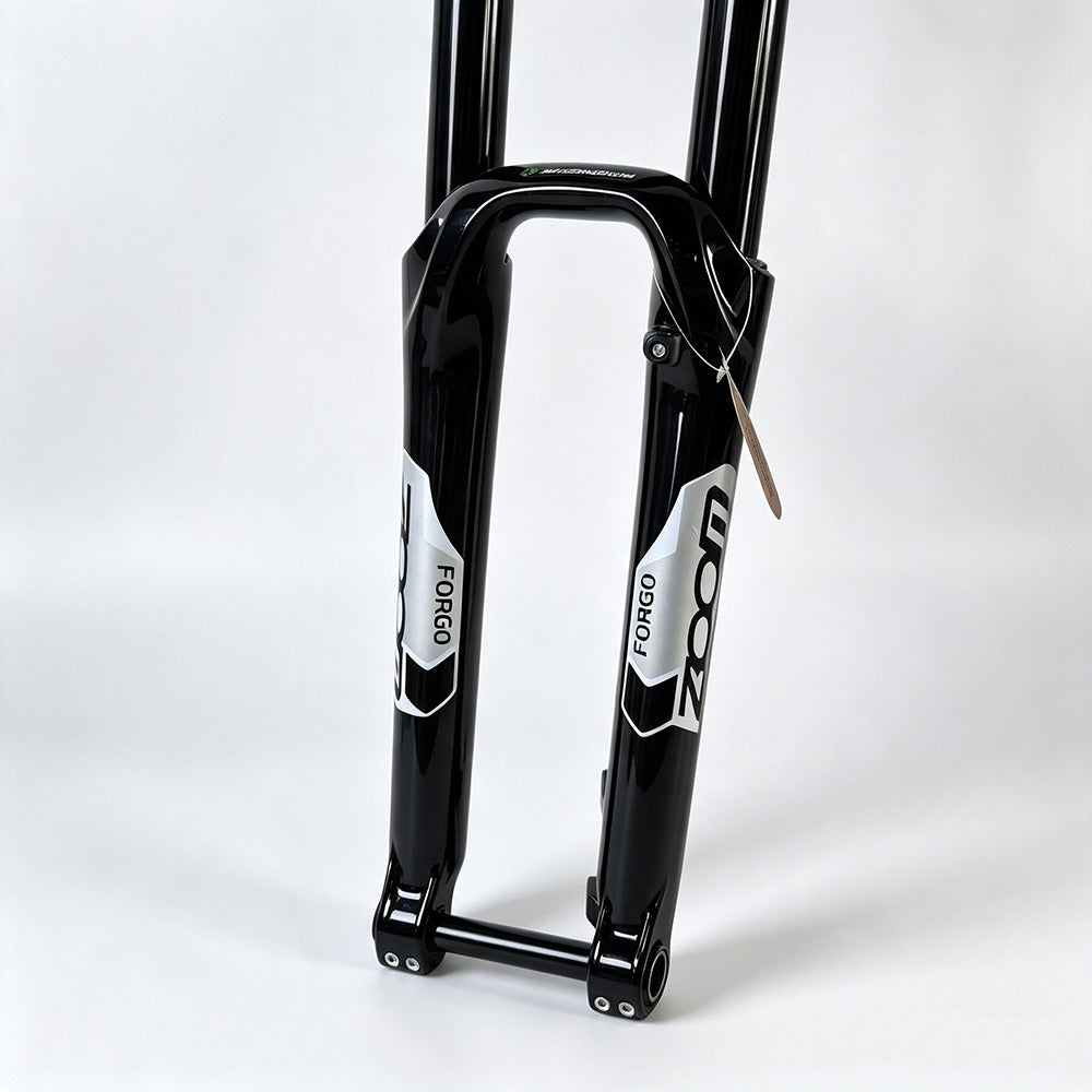 ZOOM 680DH Bike Front Fork 26/27.5/29 inch Dual Shoulder Downhill Oil Spring Soft-Hard Adjustment Alloy Crown Disc Brake