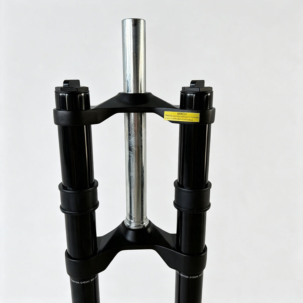 ZOOM 680DH Bike Front Fork 26/27.5/29 inch Dual Shoulder Downhill Oil Spring Soft-Hard Adjustment Alloy Crown Disc Brake